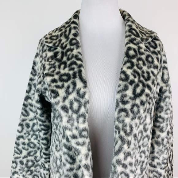 A New Day Leopard Print Coat Small - Picture 3 of 15
